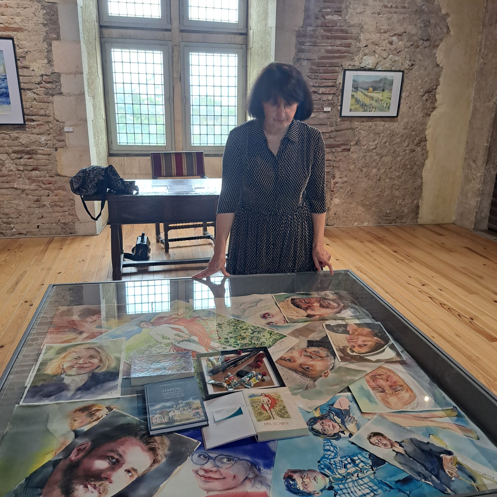 Vue supplémentaire autour de l'exposition de Nadia BODNAR